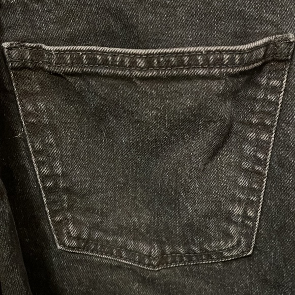 Zara Washed Black Denim Jumpsuit Size Small - Picture 8 of 9